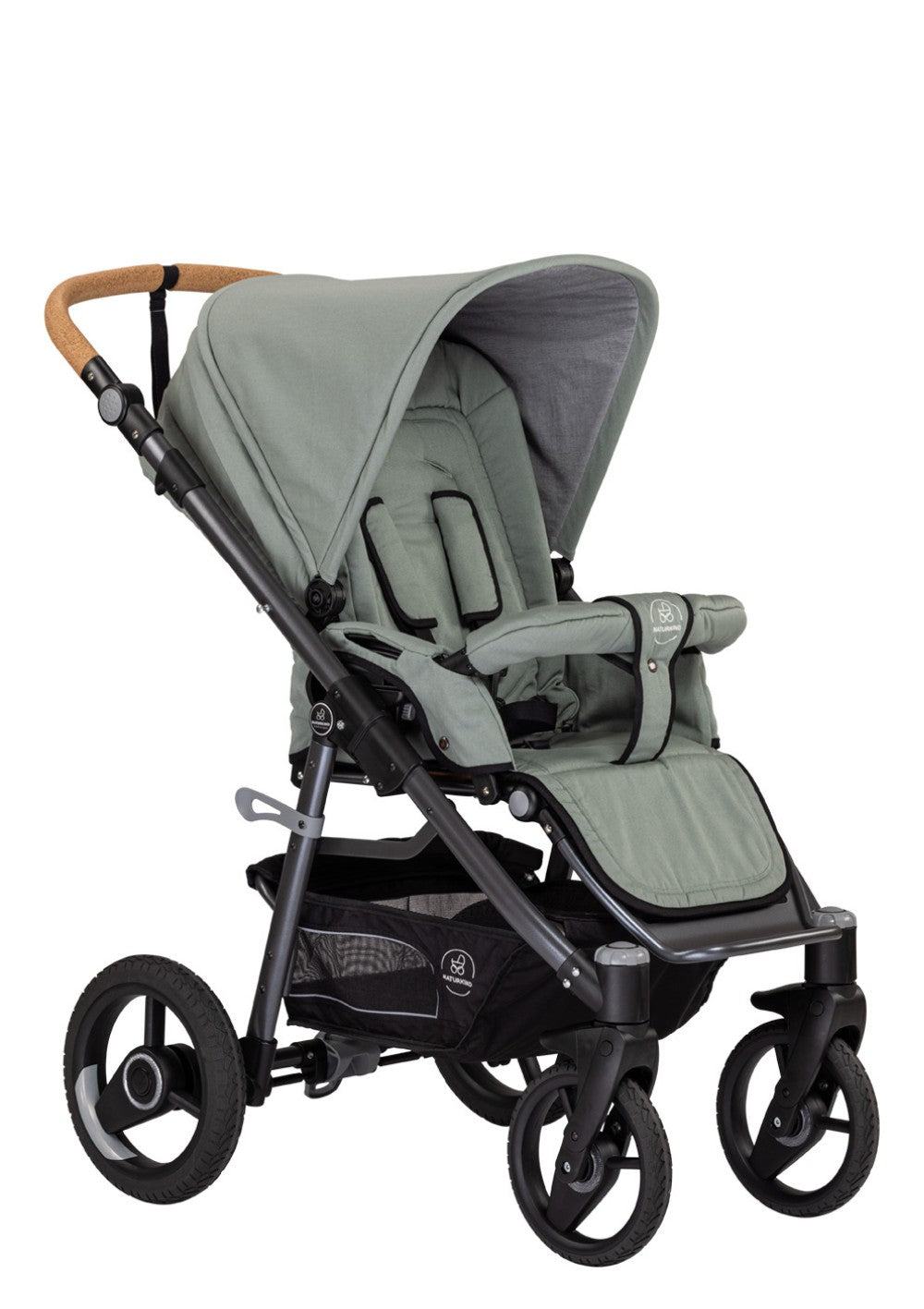 Naturkind Kinderwagen-Set Lux Evo Jade