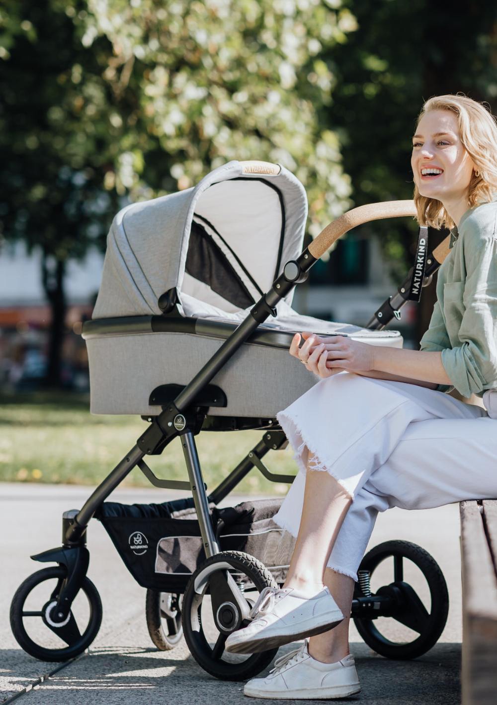 Naturkind Kinderwagen-Set Lux Evo Siebenschläfer