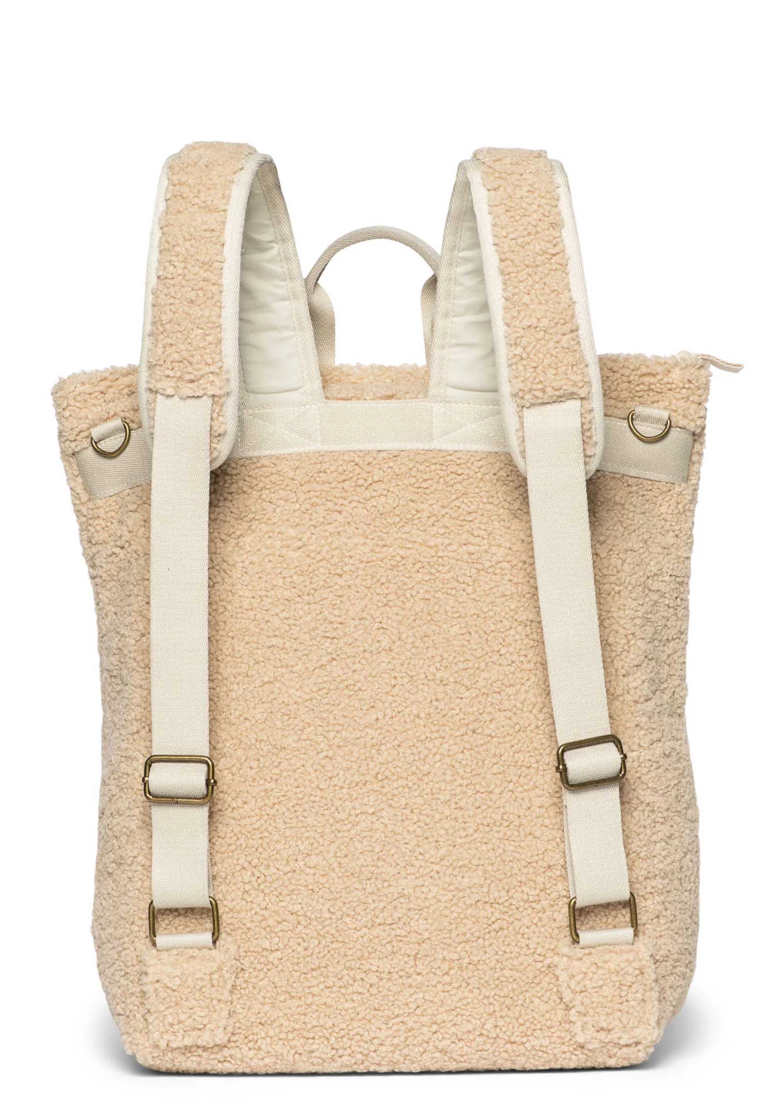 Studio Noos Maxi Backpack Ecru Teddy