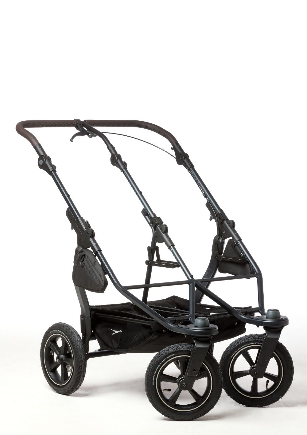 TFK Duo 2 Kinderwagen-Gestell mit Schwalbe Luftrad-Set 