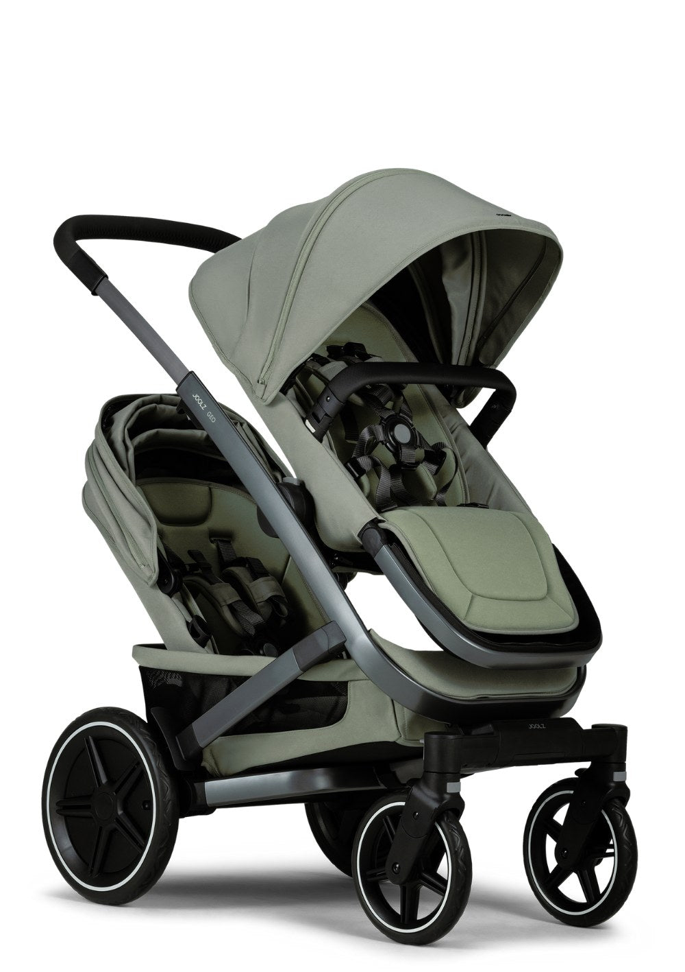 Joolz Geo3 Twin Zwillingskinderwagen-Set Sage Green