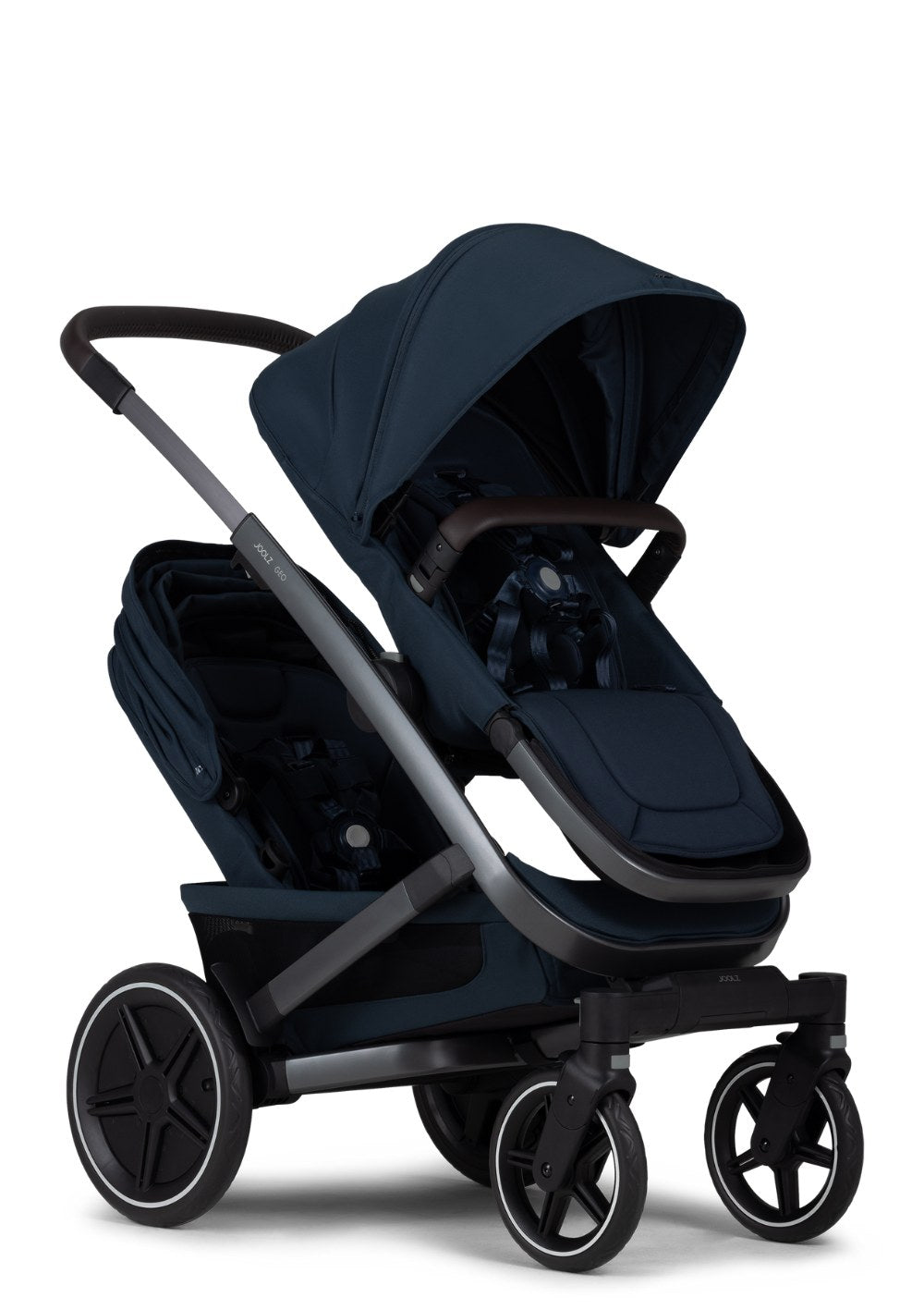 Joolz Geo3 Twin Zwillingskinderwagen-Set Navy Blue