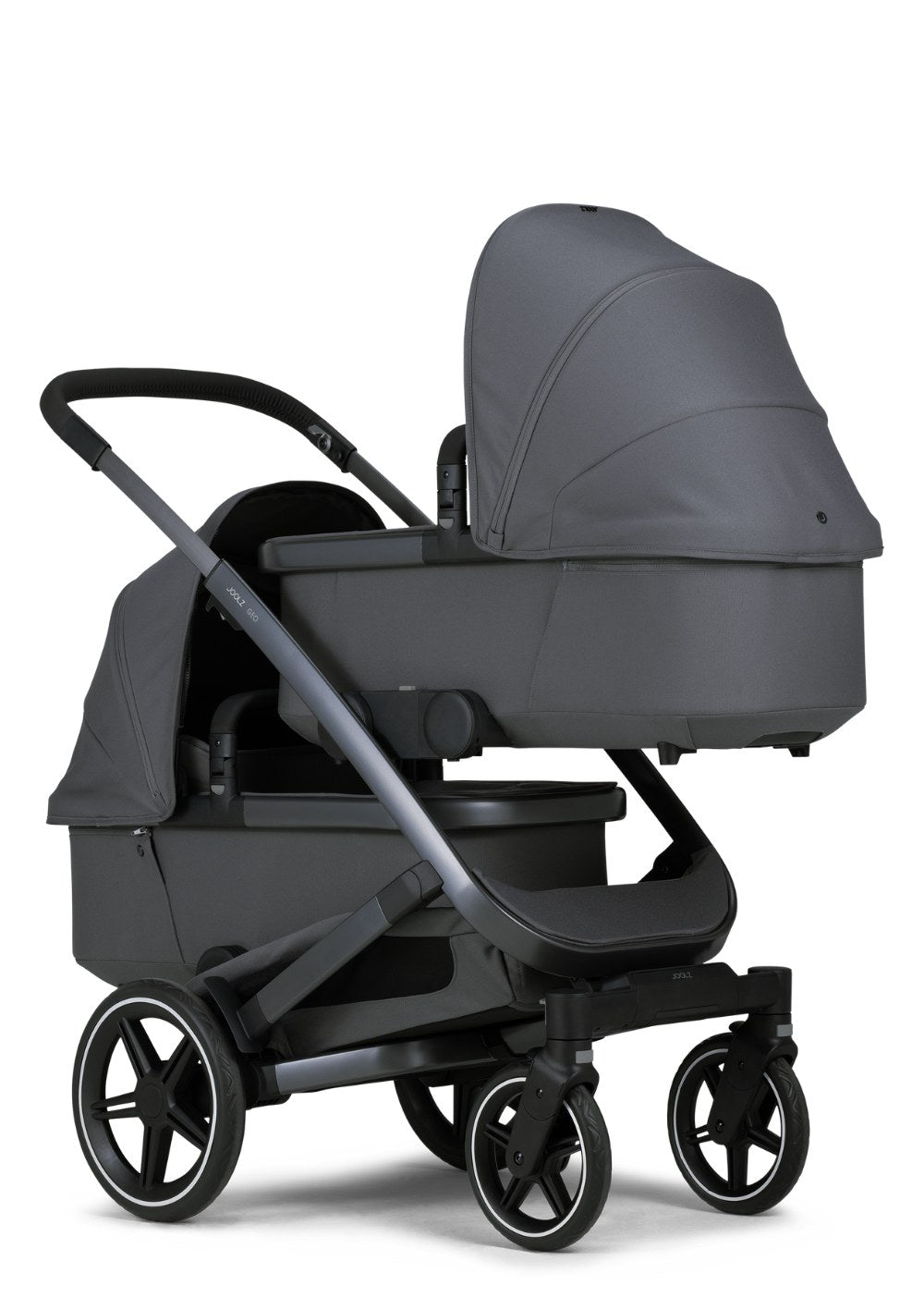 Joolz Geo3 Twin Zwillingskinderwagen-Set Stone Grey