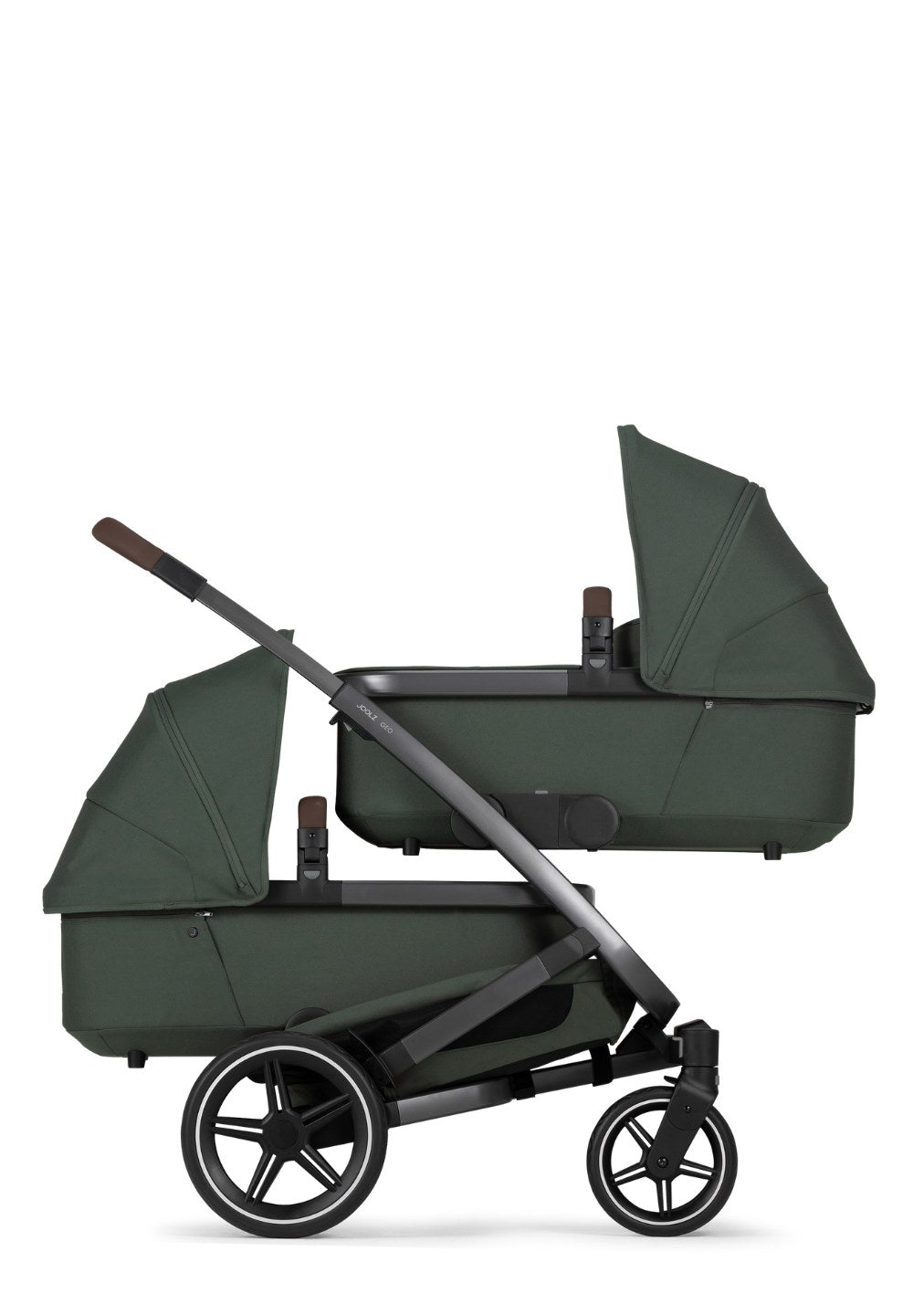 Joolz Geo3 Twin Zwillingskinderwagen-Set Forest Green