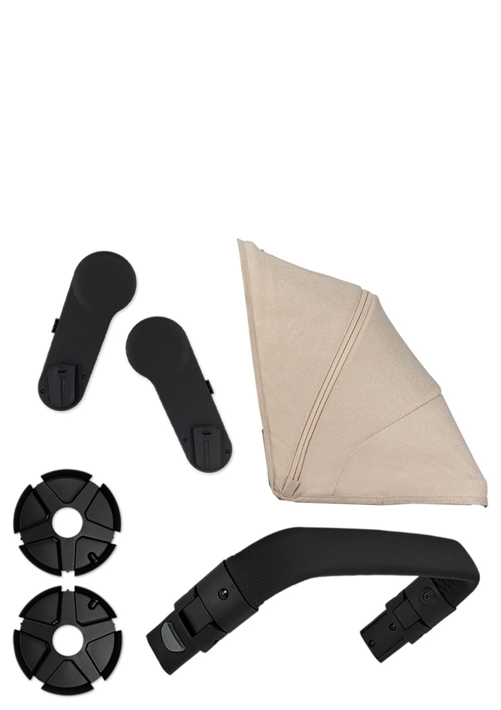 Joolz Geo3 Geschwisterwagen Set Sandy Taupe