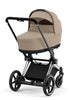 Kinderwagen-Set 'e-Priam' Cozy Beige