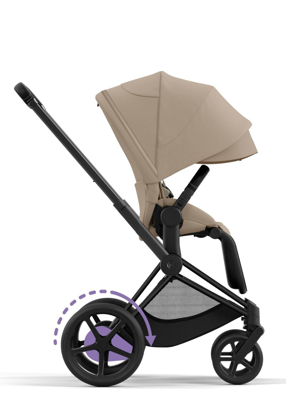 Cybex e-Priam Kinderwagen-Set 'Comfort' Cozy Beige