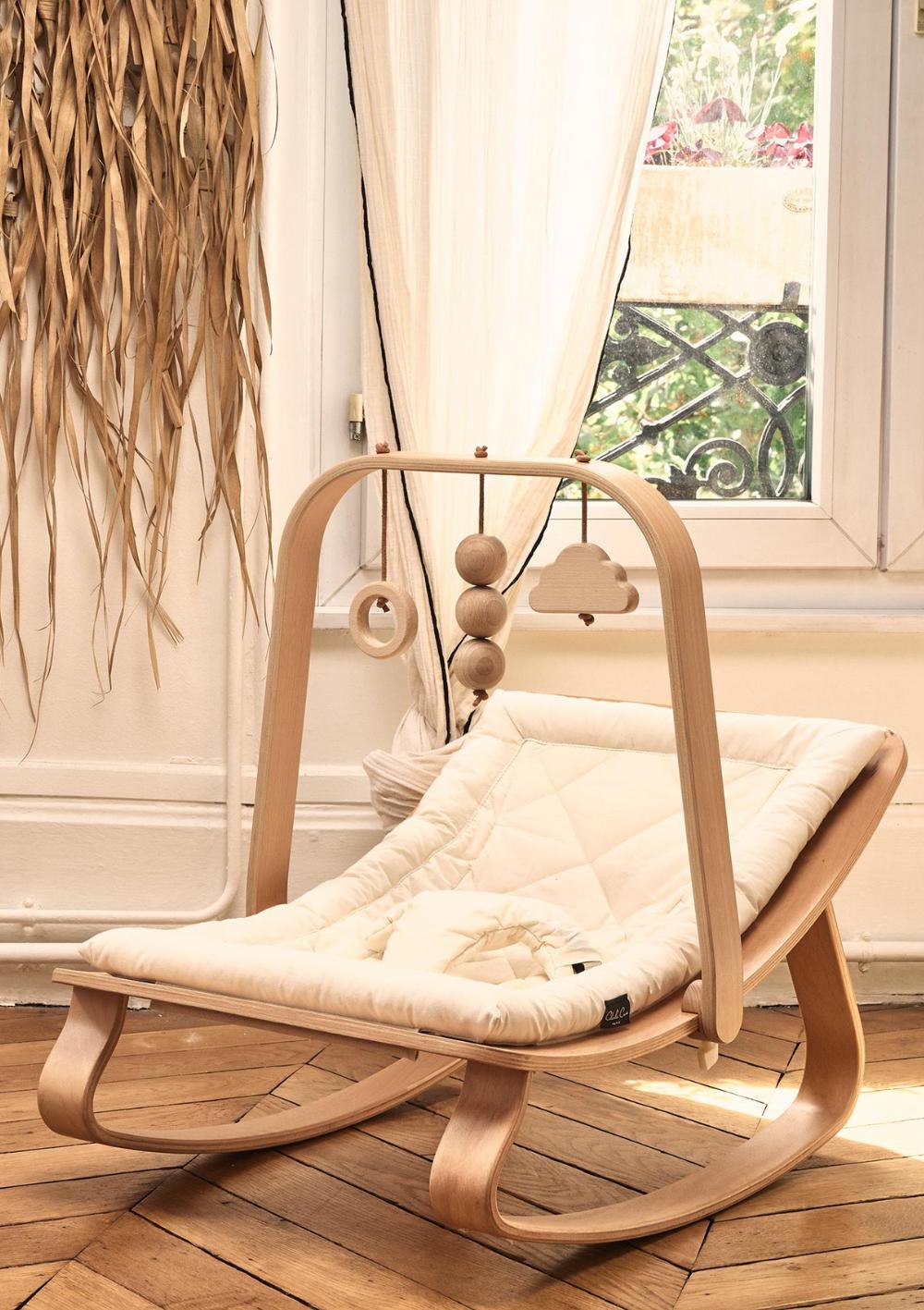 Charlie Crane Babywippe 'LEVO' Organic Milk