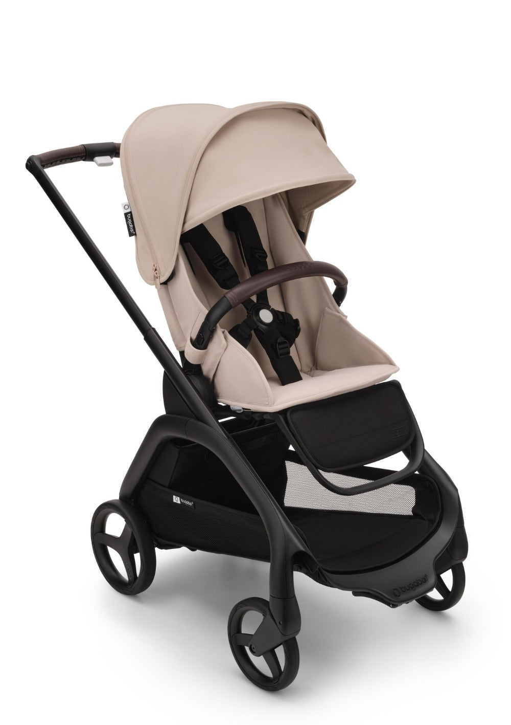 Bugaboo Dragonfly Kinderwagen Schwarz / Wüstentaupe