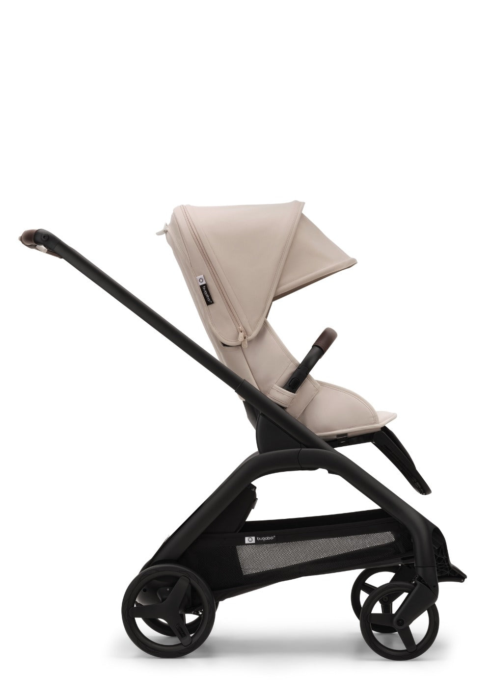 Bugaboo Dragonfly Kinderwagen Schwarz / Wüstentaupe