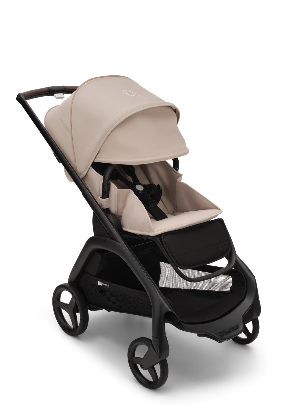 Bugaboo Dragonfly Kinderwagen Schwarz / Wüstentaupe