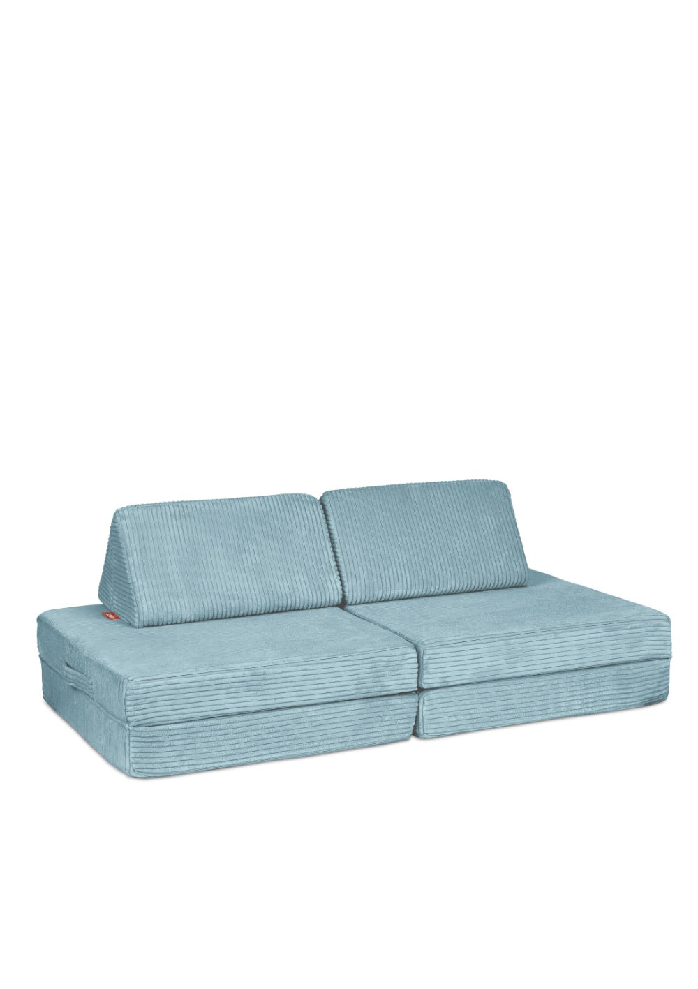 Funzy Mini Spielsofa Cord Lagune Blau