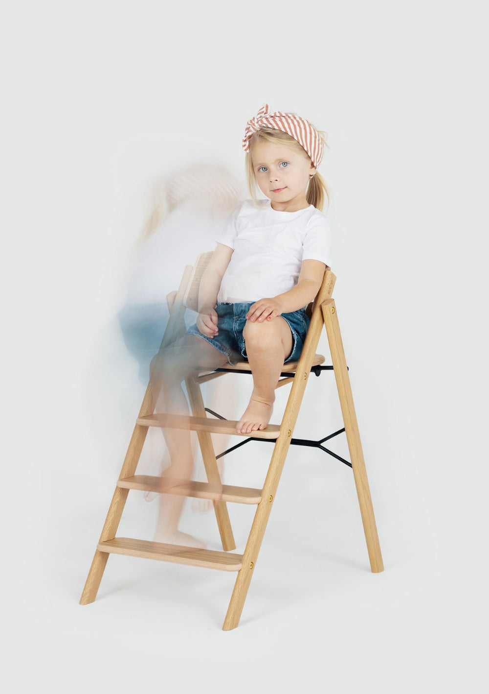 KAOS Hochstuhl Klapp Eiche Natural