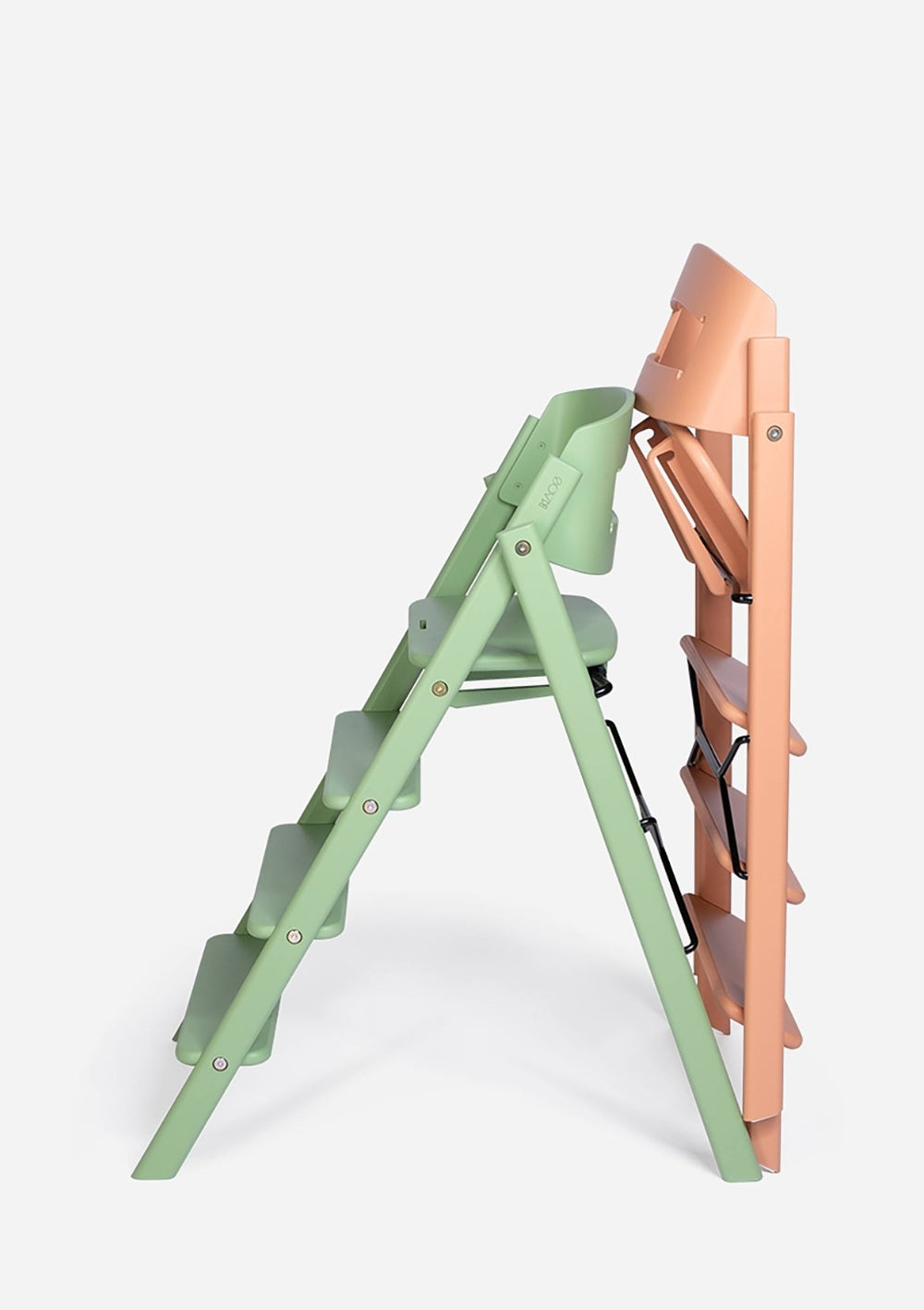 KAOS Hochstuhl Klapp Buche Pale Coral