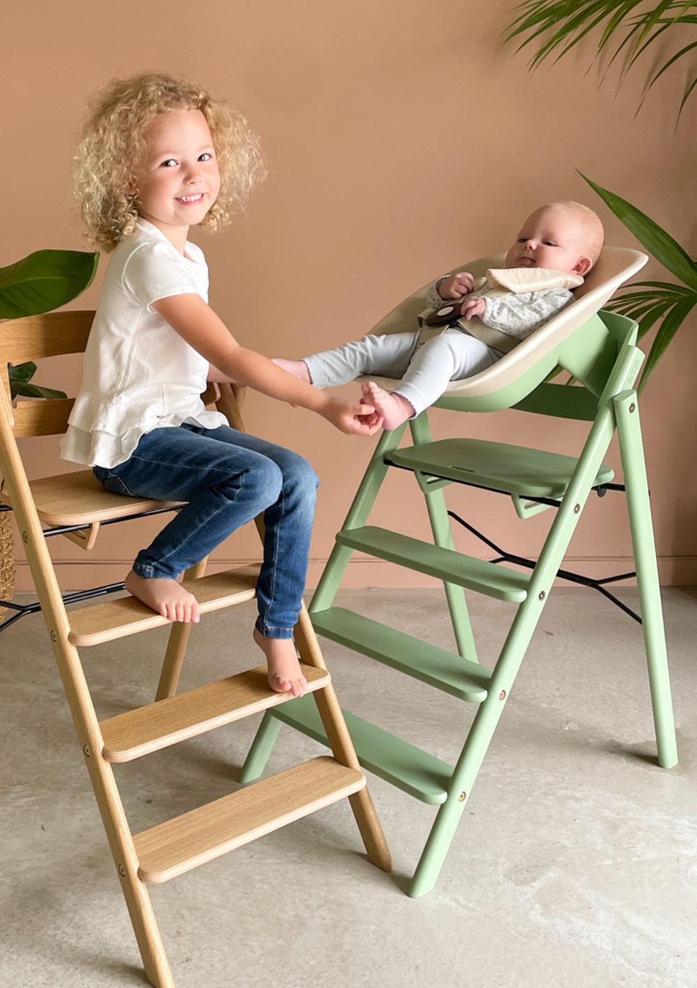 KAOS Klapp Babysitz Green