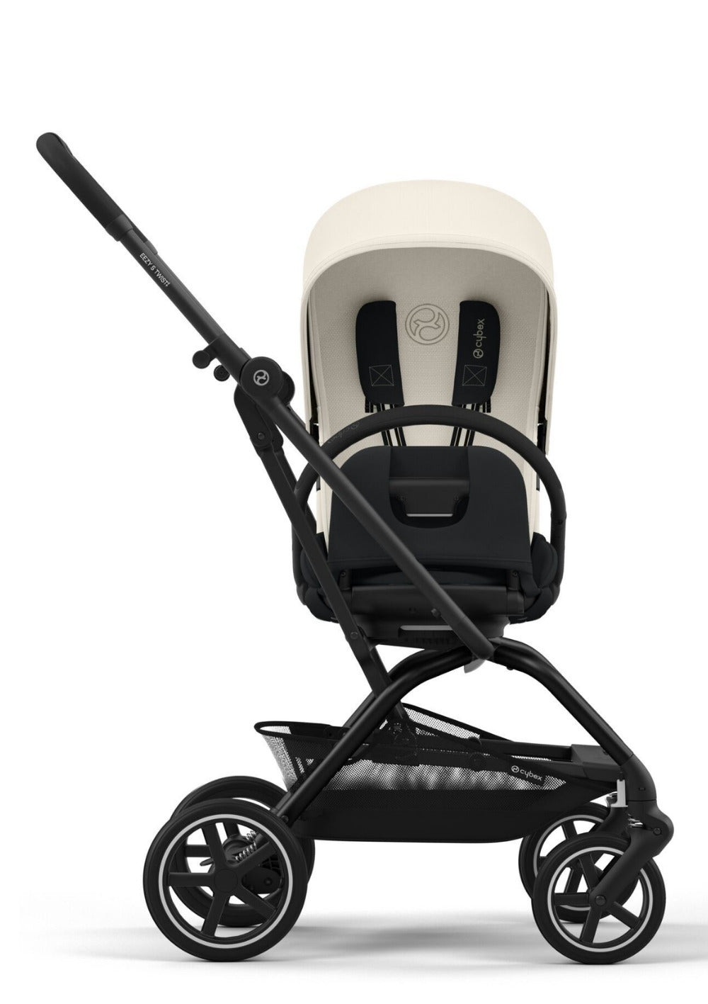 Cybex Eezy S Twist+2 Black/Canvas White