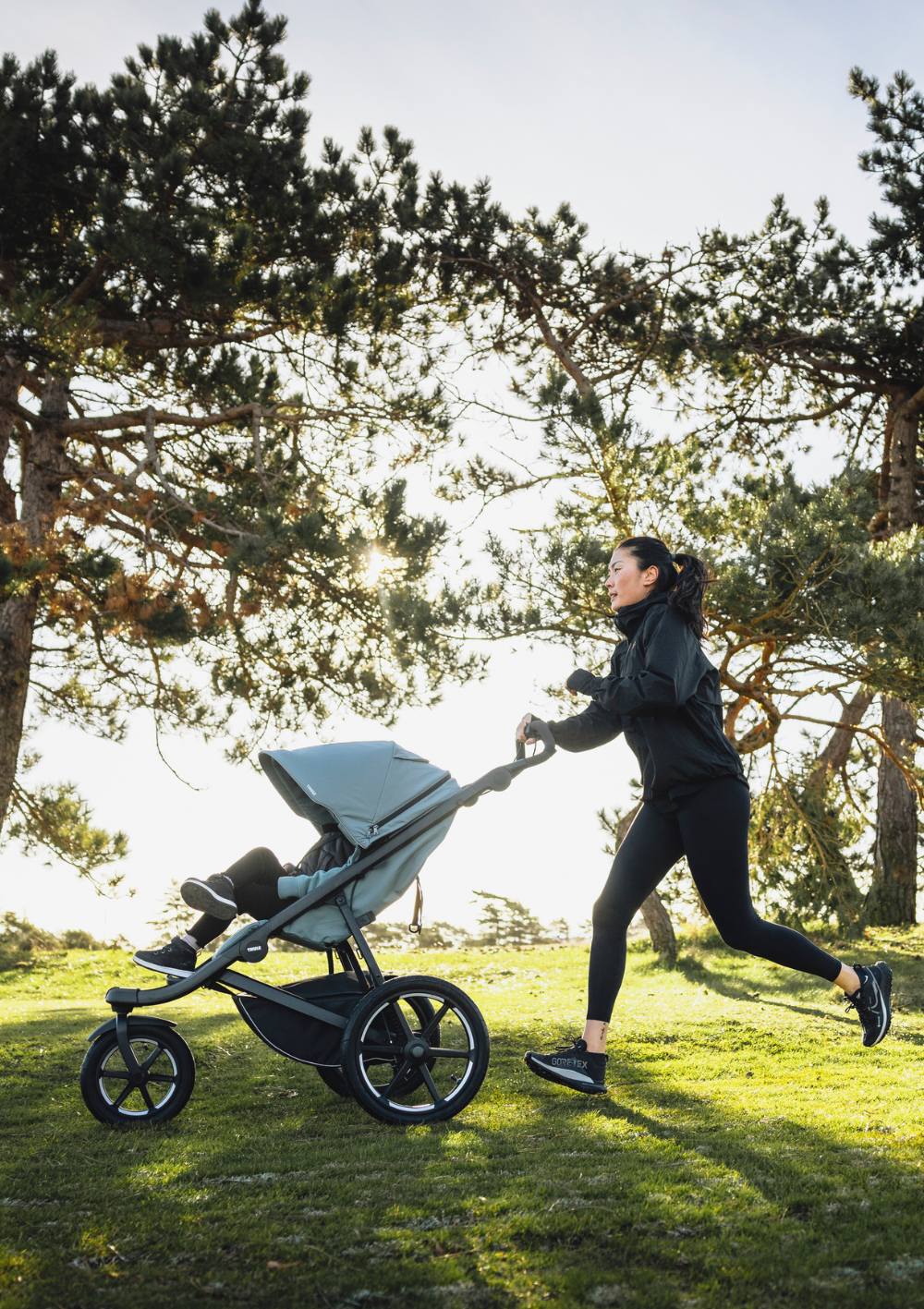 Thule Urban Glide 3 Kinderwagen-Set Mid Blue