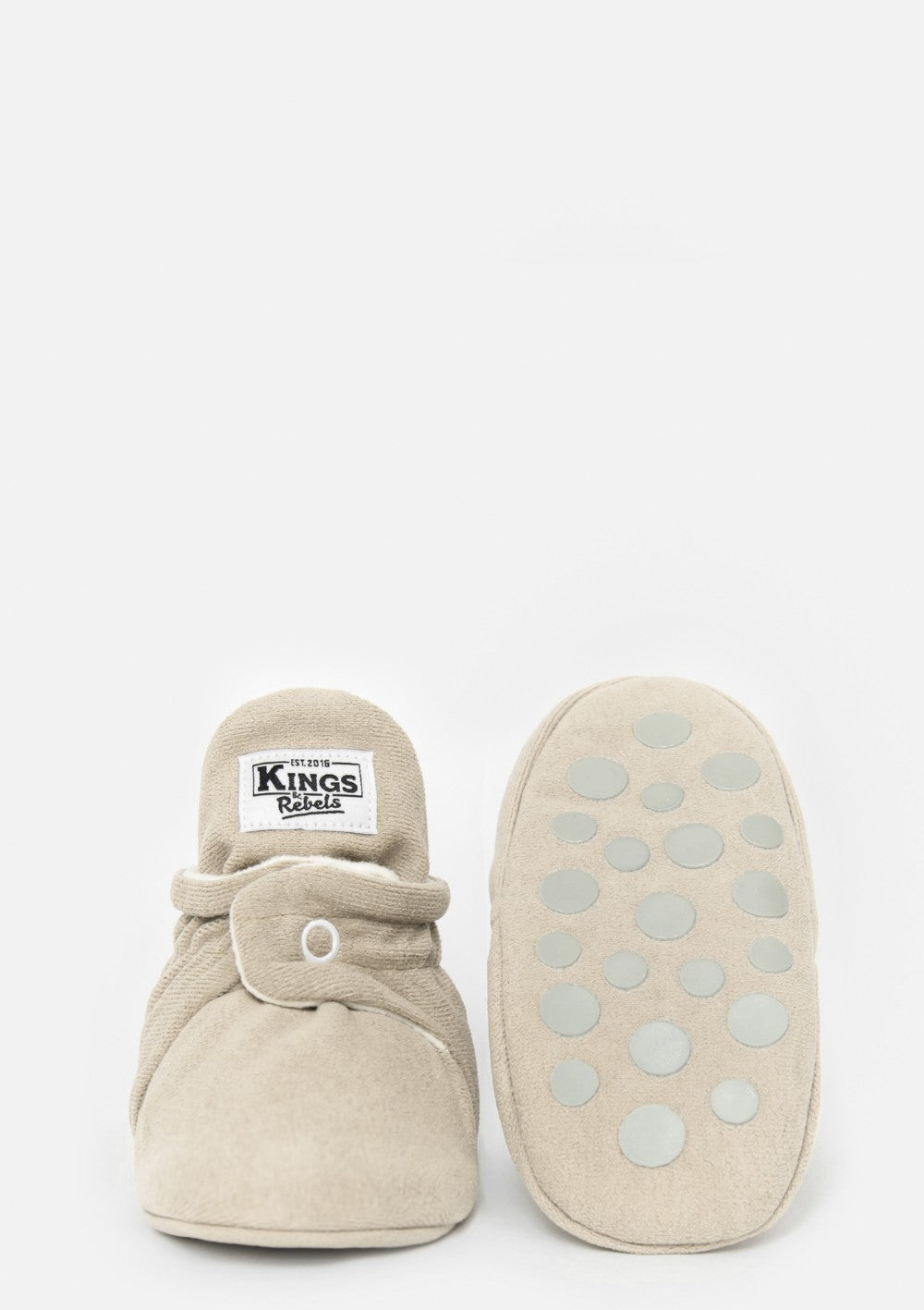 Kings & Rebels Booties Gamuza Ivory