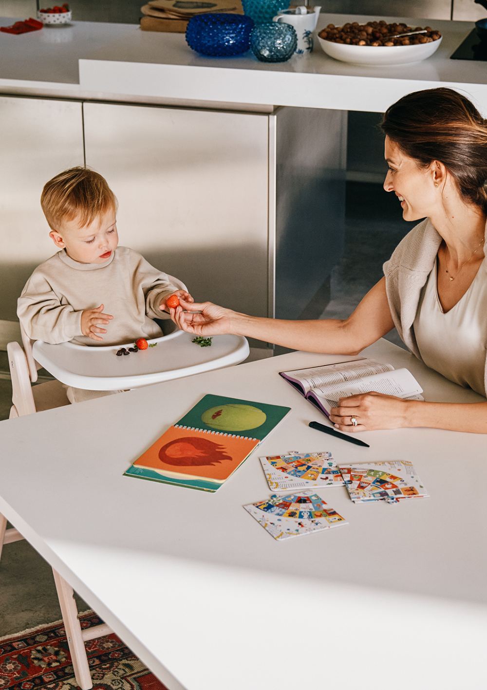 Cybex Hochstuhl Click & Fold 4-in-1 Set All Natural