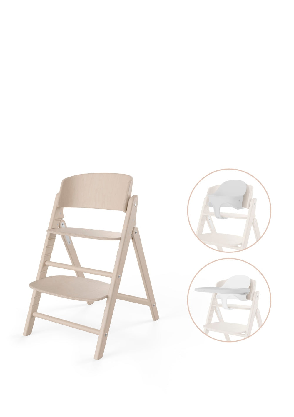 Cybex Hochstuhl Click & Fold 3-in-1 Set All Natural