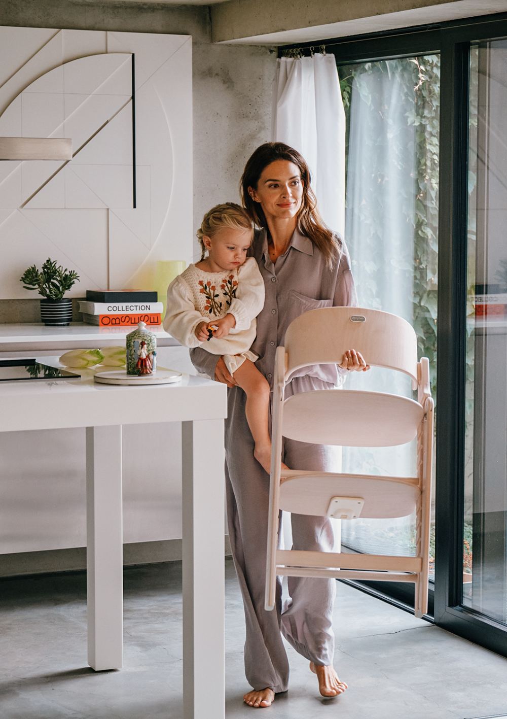 Cybex Hochstuhl Click & Fold 3-in-1 Set All Natural