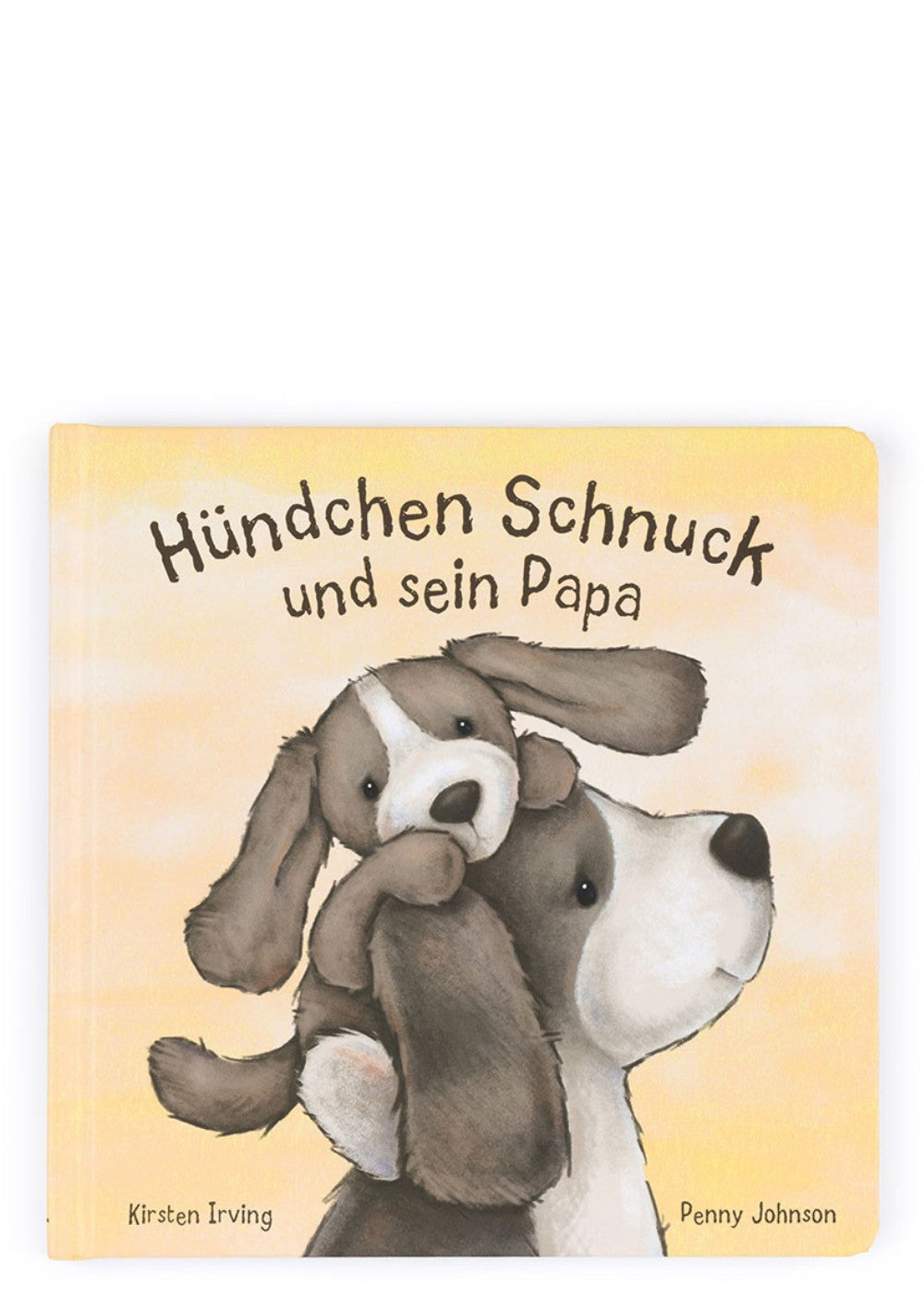 Jellycat Buch 'Hündchen Schnuck und sein Papa'
