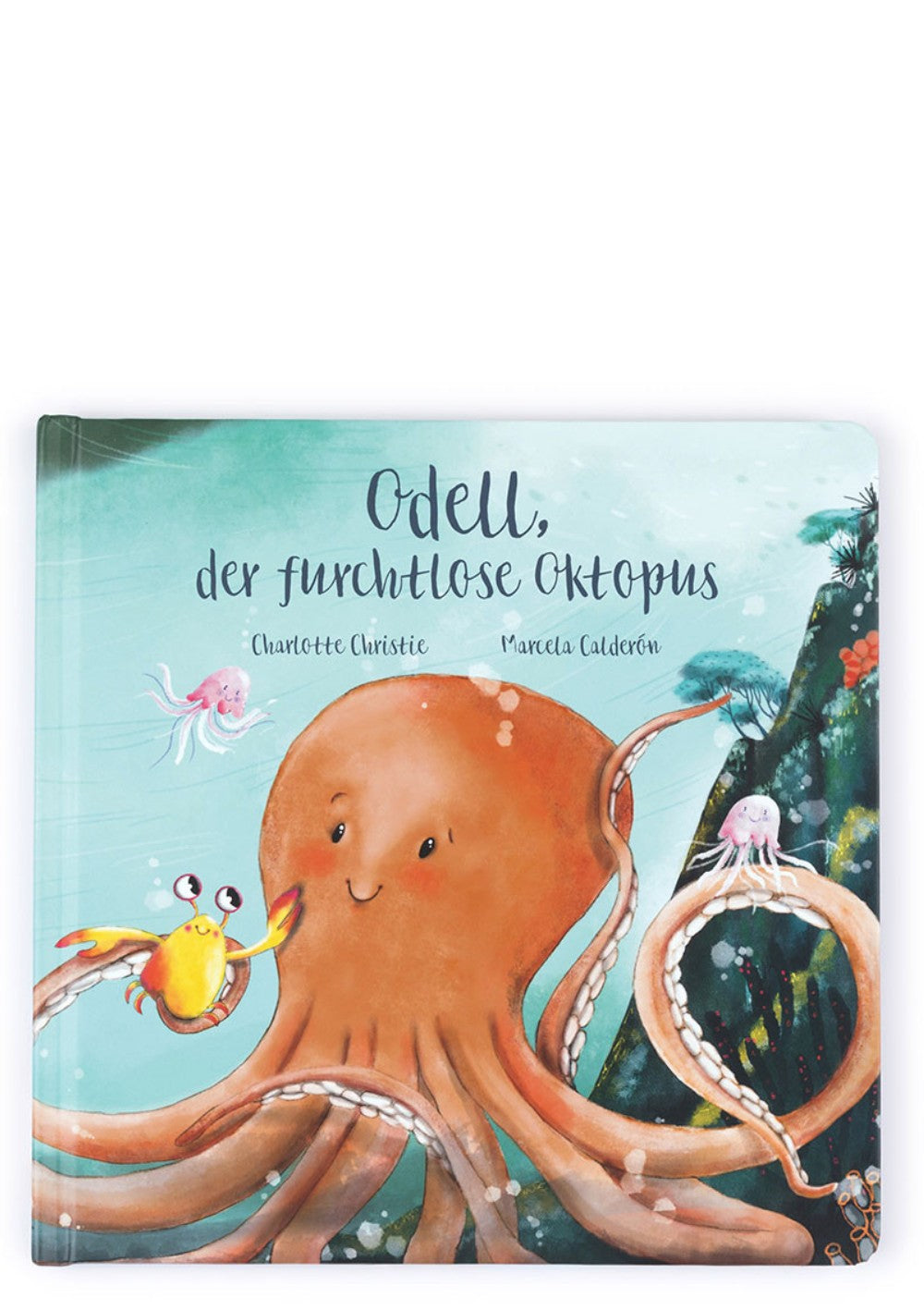 Jellycat Buch 'Odell, der furchtlose Oktopus'