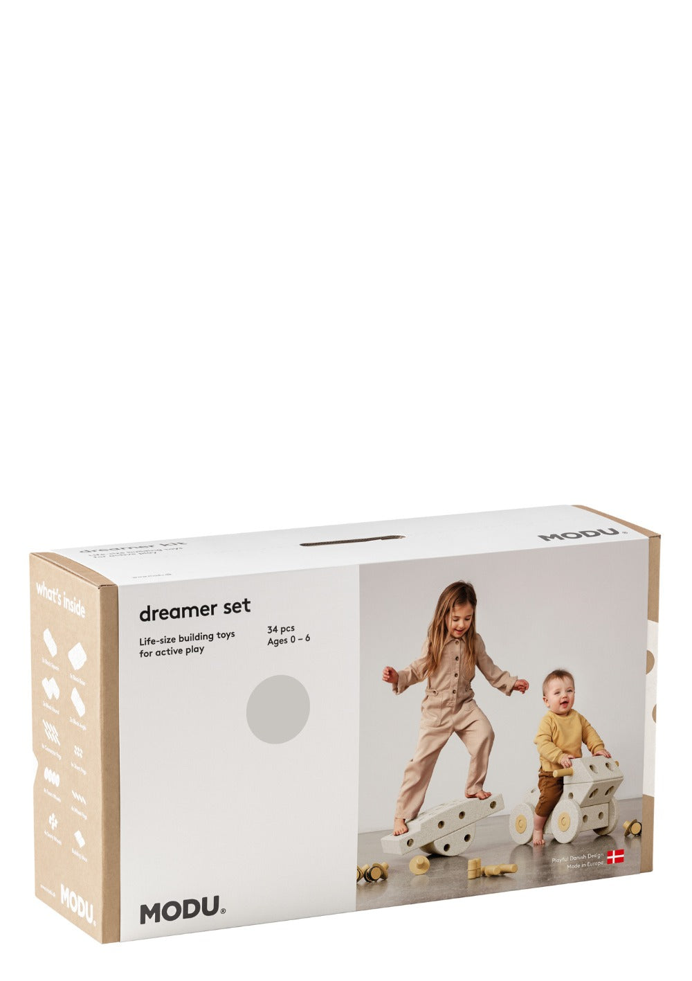 MODU Dreamer-Set, 34-teilig Sand Grey / Honey Yellow