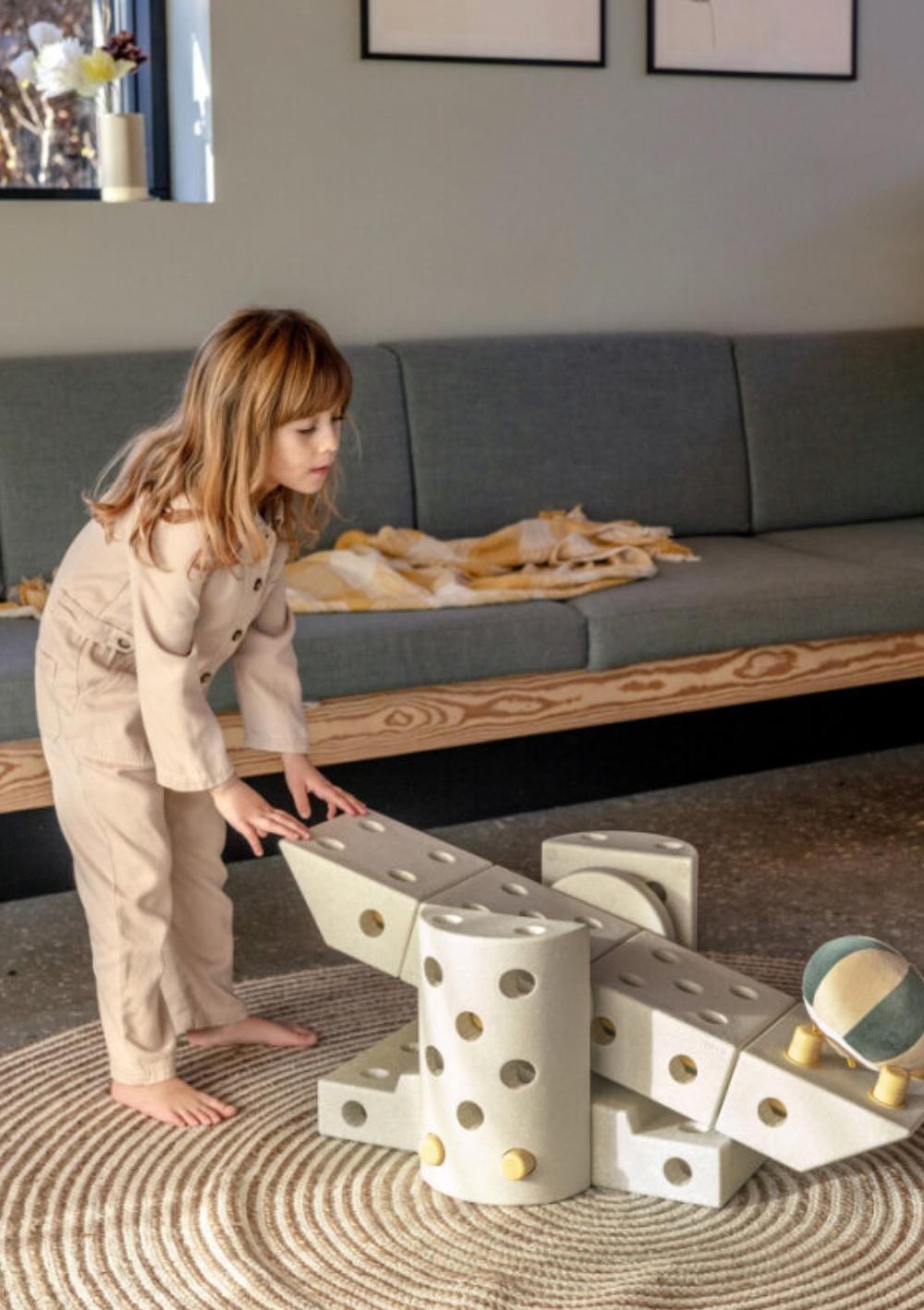 MODU Dreamer-Set, 34-teilig Sand Grey / Honey Yellow