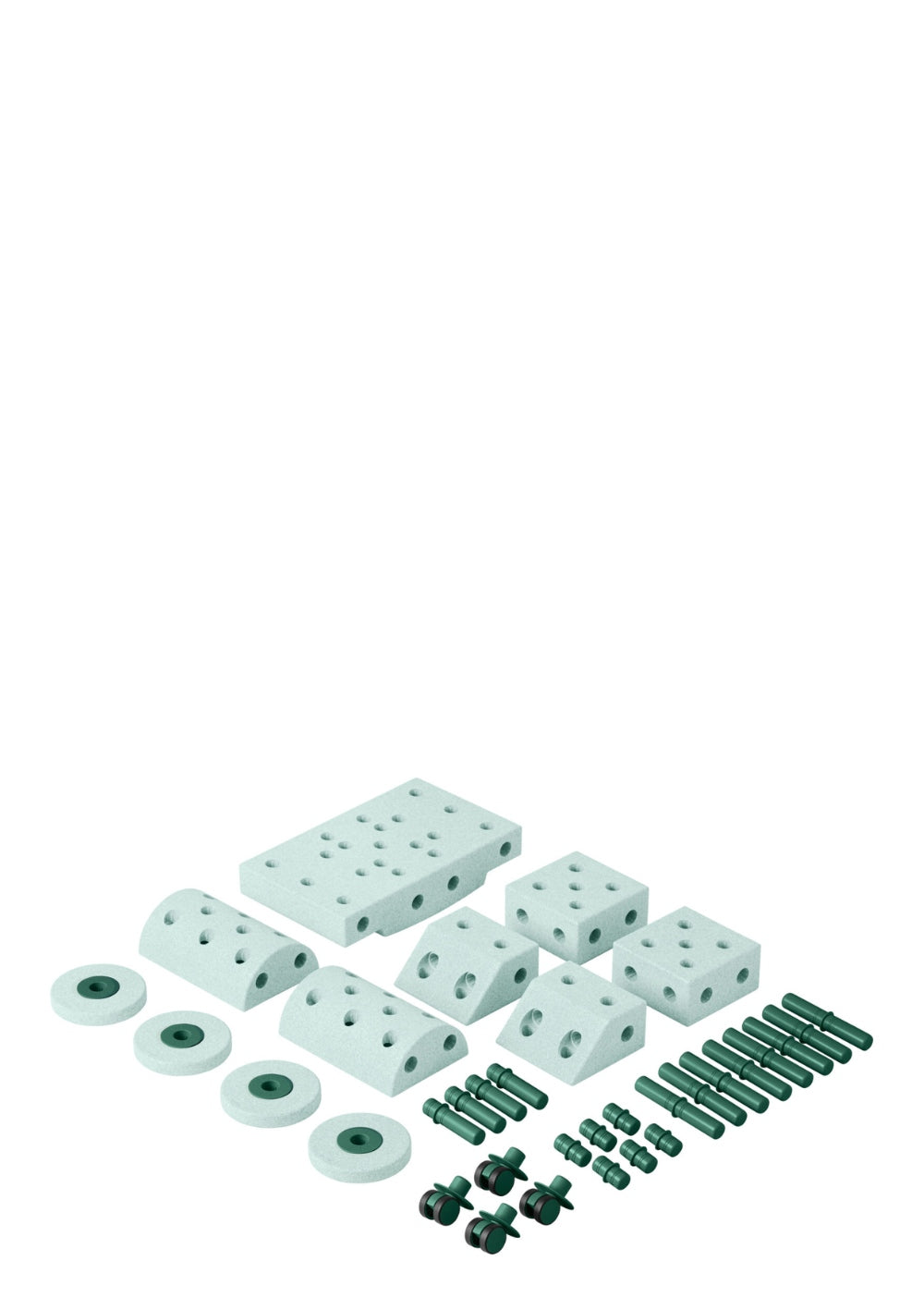 MODU Dreamer-Set, 34-teilig, Ocean Mint / Forest Green