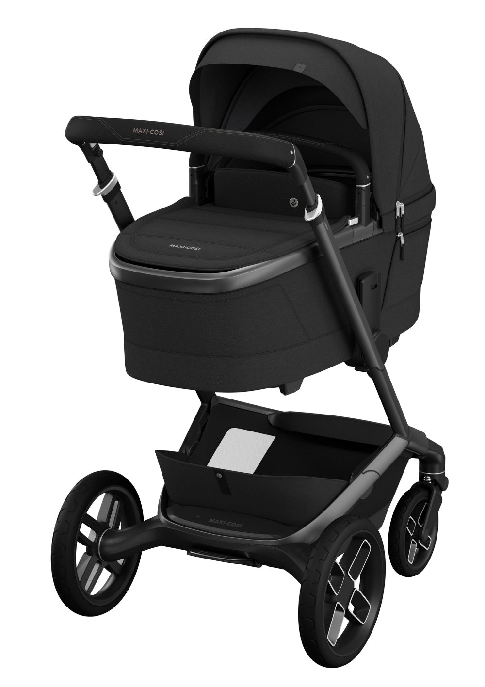 maxi cosi auf kinderwagen Maxi-Cosi Fame Kinderwagen-Set Twillic Black