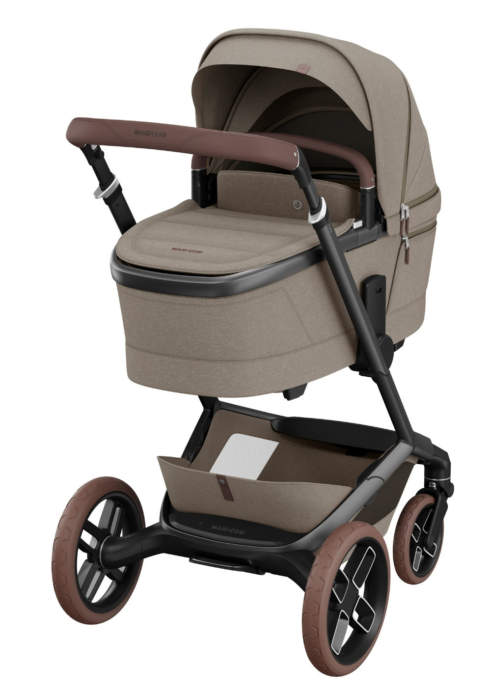 Maxi-Cosi Fame Kinderwagen-Set Twillic Truffle