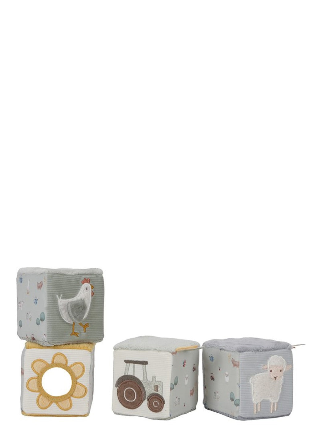 Little Dutch Stoffwürfel Set 'Little Farm'