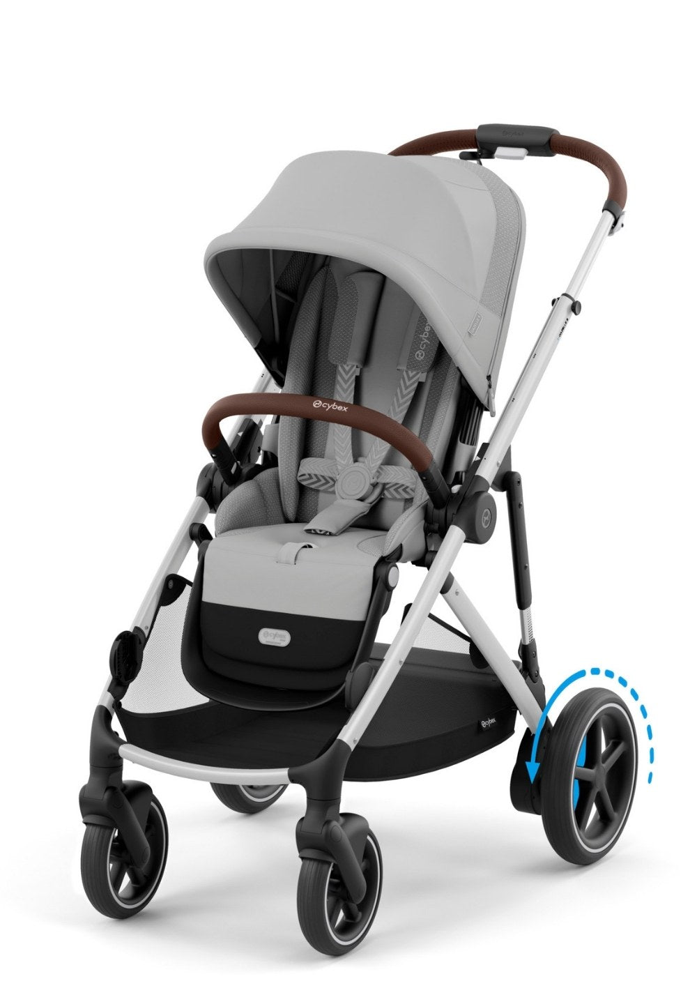 Cybex Gold Kinderwagen 'e-Gazelle S' Stone Grey