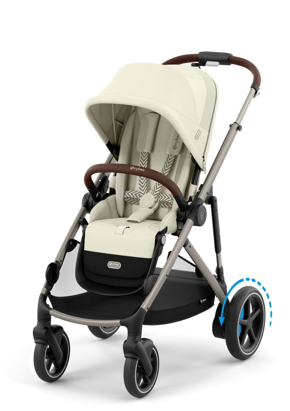 Cybex Gold Kinderwagen 'e-Gazelle S' Seashell Beige