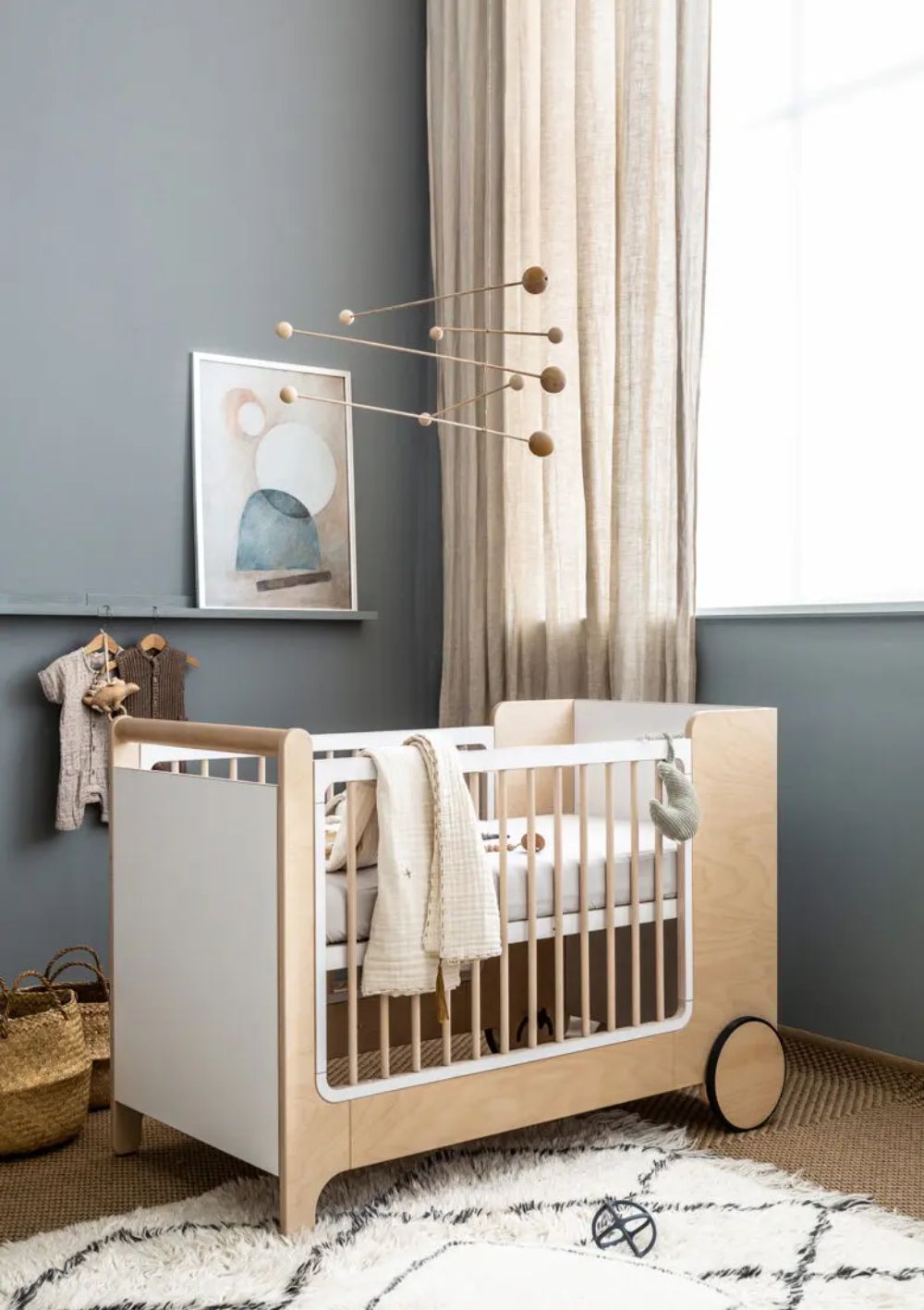 Rafa-kids Schaukelndes Baby- und Kleinkindbett