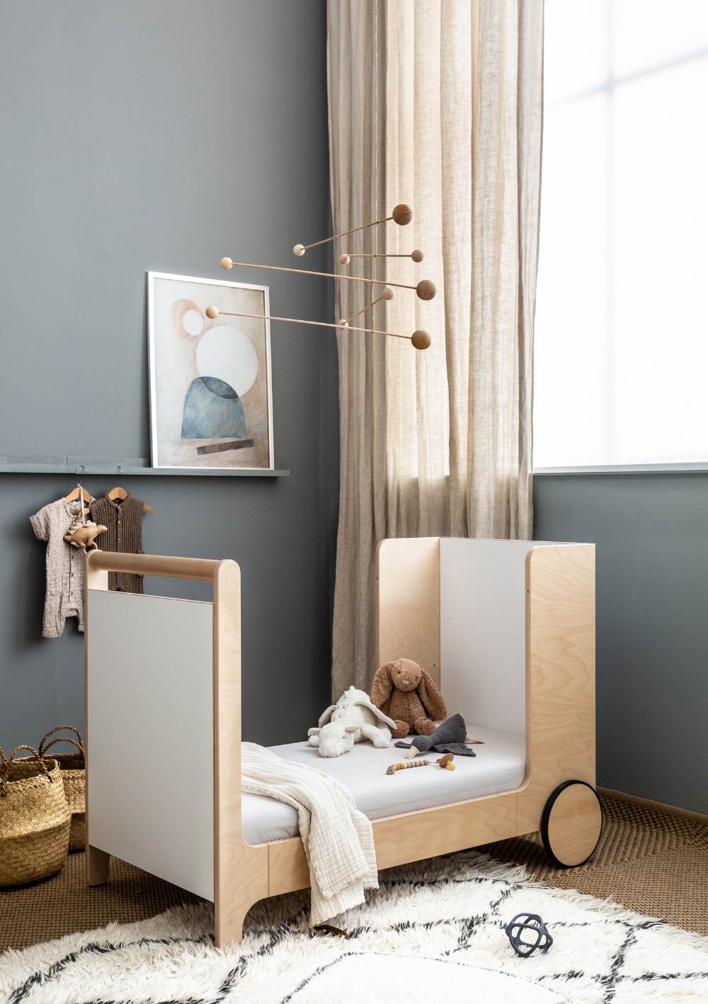 Rafa-kids Schaukelndes Baby- und Kleinkindbett