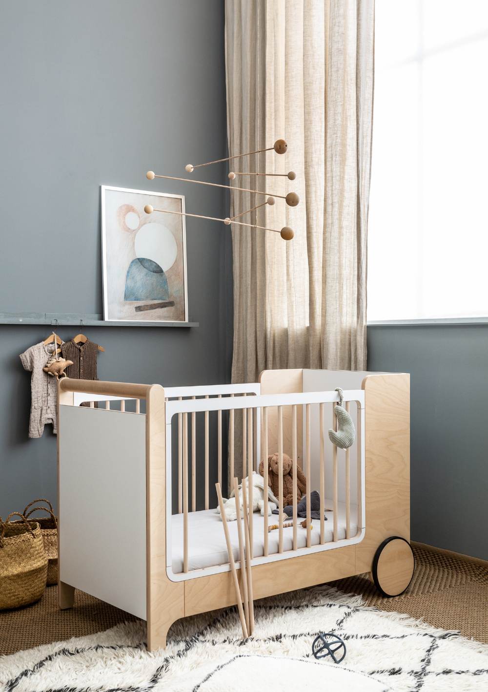 Rafa-kids Schaukelndes Baby- und Kleinkindbett