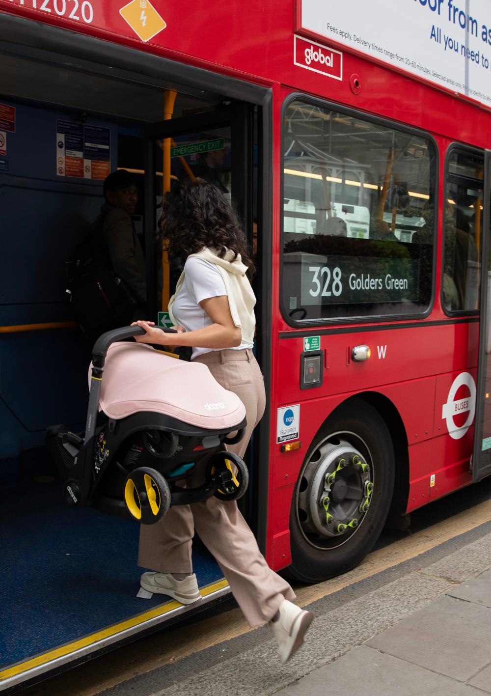 Doona i Babyschale Blush Pink