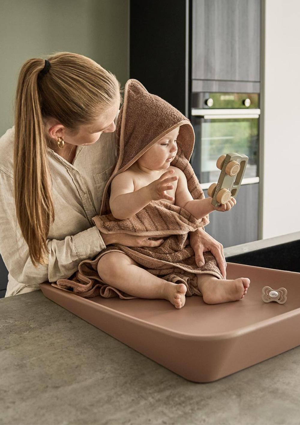 Leander Hoodie Organic Clay