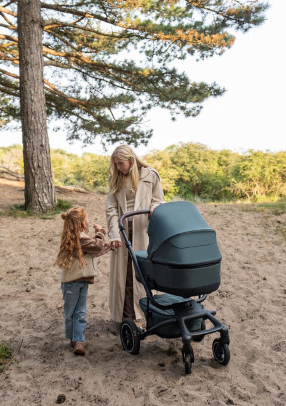 Easywalker Jimmey Explore Kinderwagen-Set Pine Green
