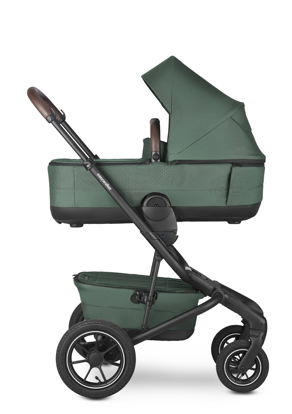 Easywalker Jimmey Explore Kinderwagen-Set Pine Green