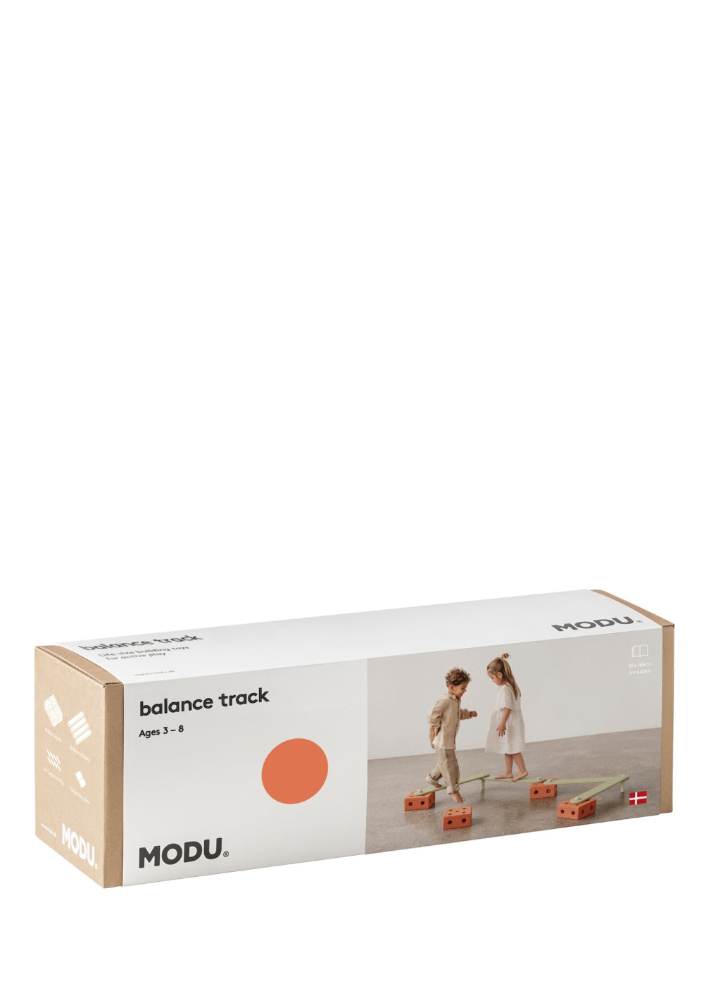MODU Balance Track-Set 17-teilig Burnt Orange / Dusty Green