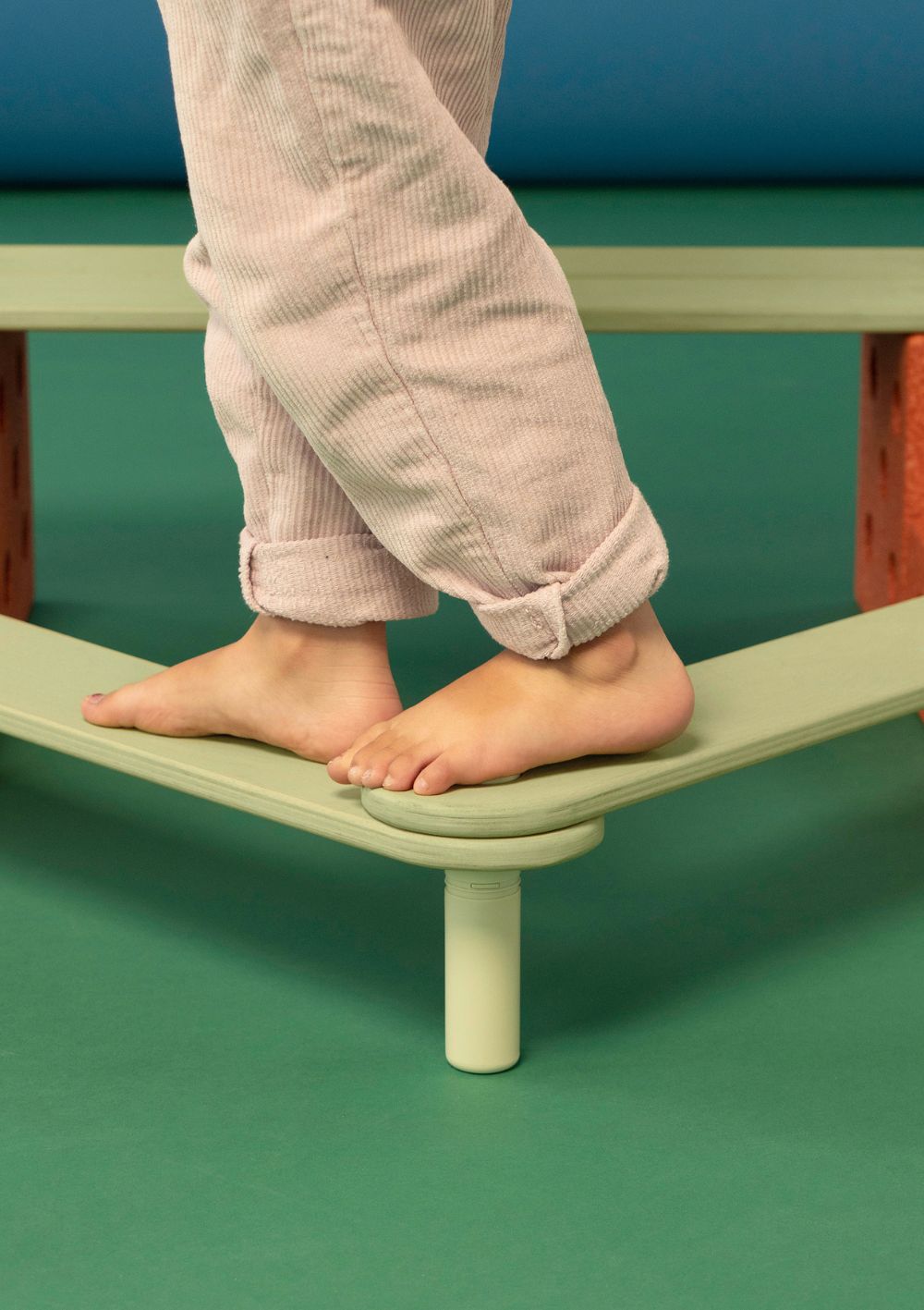 MODU Balance Track-Set 17-teilig Burnt Orange / Dusty Green