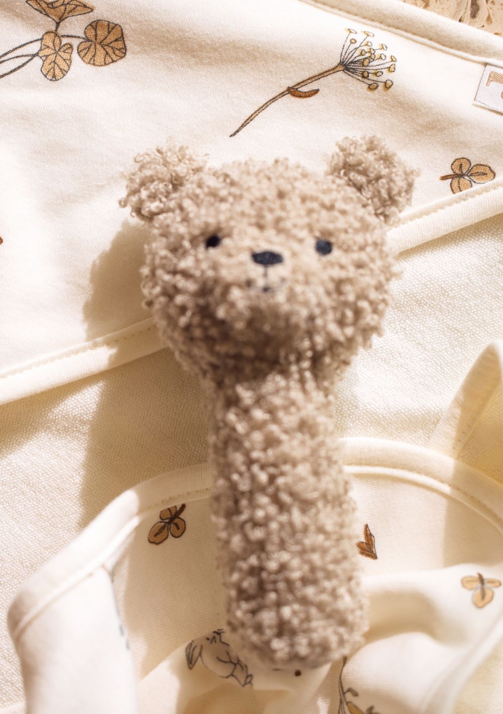 Jollein Rassel 'Teddy Bear' Olive Green
