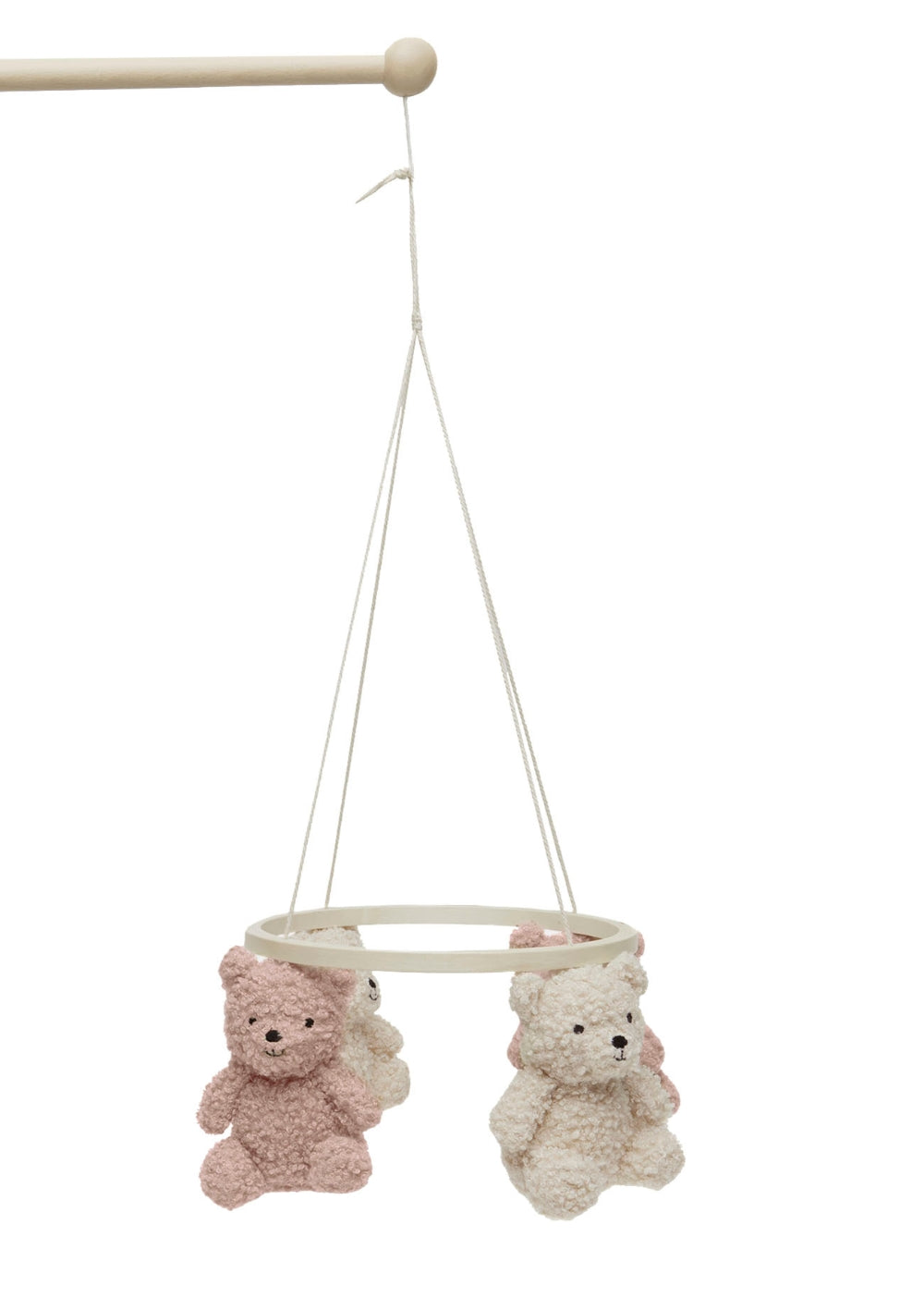 Jollein Baby Mobile 'Teddy Bear' Wild Rose