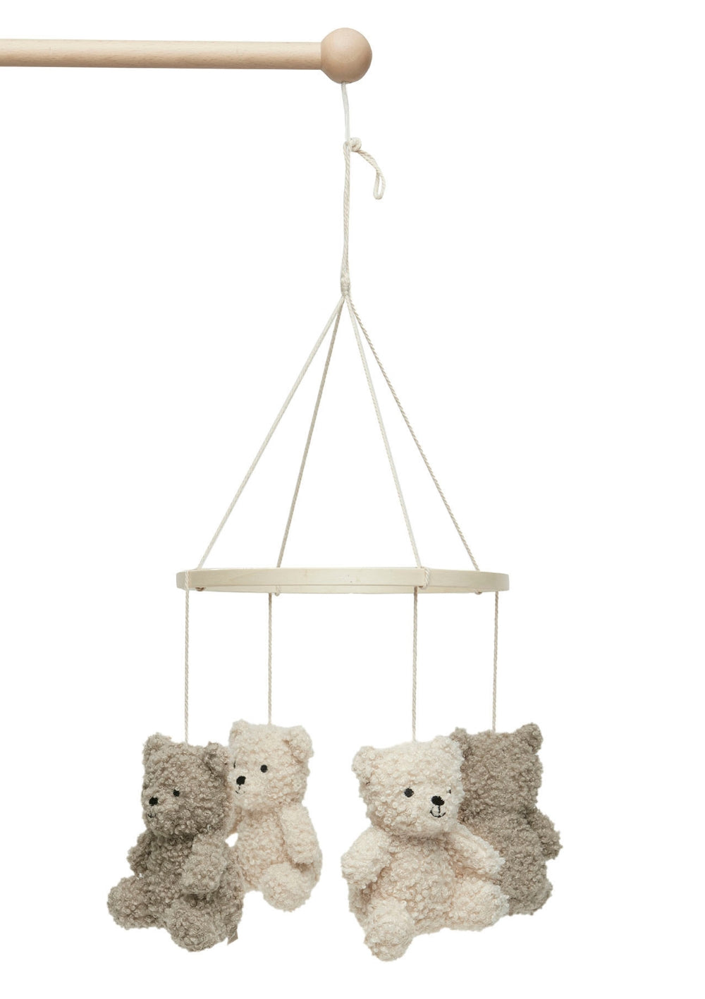 Jollein Baby Mobile 'Teddy Bear' Olive Green