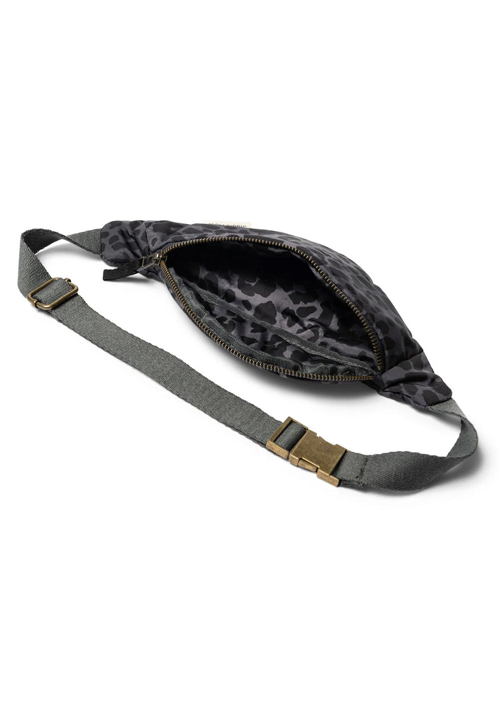 Umhängetasche 'Puffy Mini Fanny Pack' Antra Leopard