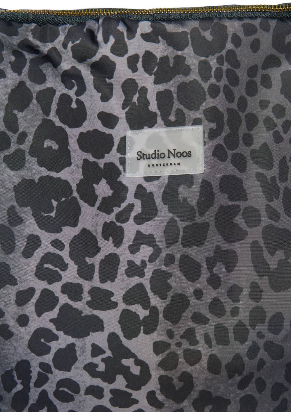 Studio Noos Wickeltasche 'Puffy Diaper Bag' Antra Leopard