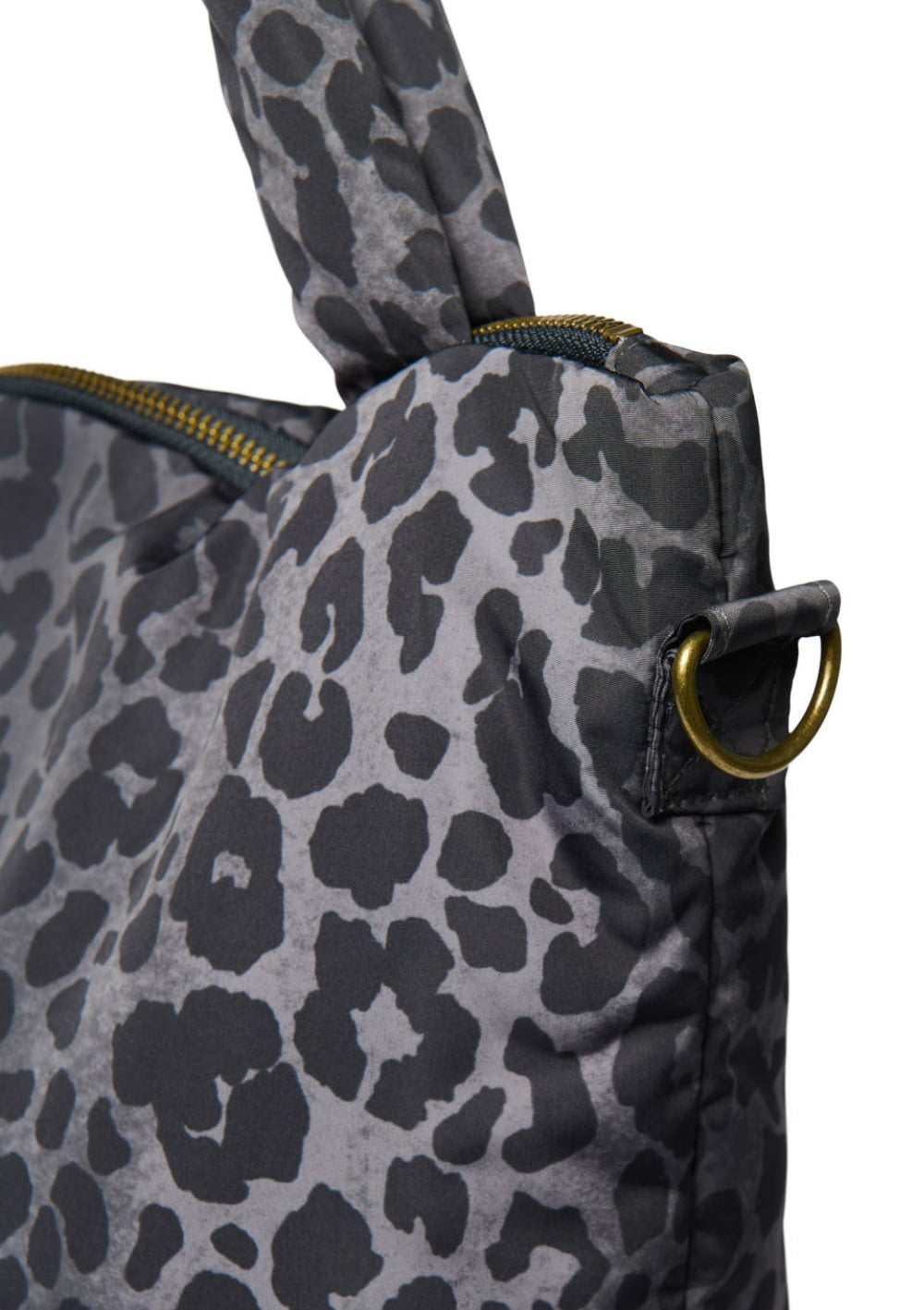 Studio Noos Wickeltasche 'Puffy Diaper Bag' Antra Leopard